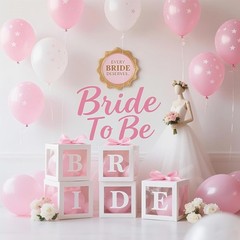 White Transparent Balloon Boxes, Clear Baby Boxes with 78 Letters for Custom …