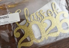 12 Pcs Graduation Decoration 2026 Centerpieces For Tables Gold Party Decor