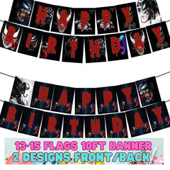 VENOM Tableware party supplies decoration balloons theme birthday cupcake topper