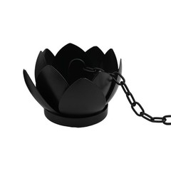 Efficiently Guide Water with This Beautiful Lotus Rain Chain 1 2 Meter