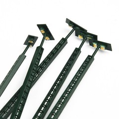 5 X Model Railway Train Lamp Post Street Lights 1:160 Scale for 3v LED Layout