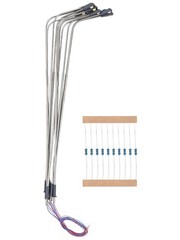 1:50 Scale Model Railway Lamp DC/AC 3V Kit Lightweight Post Street Warm White