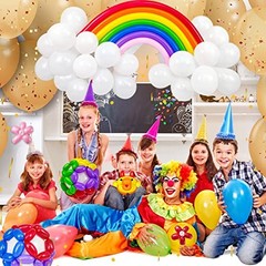 100 Long Balloon Animal Twisting Balloons Multi Color Rubber