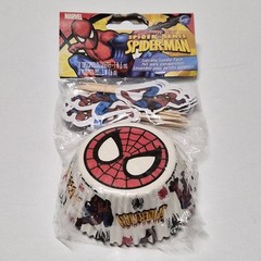 The Amazing Spiderman Birthday Party Supplies Marvel 2000s Masks Cupcake Banner