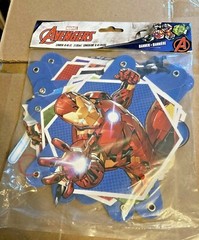 Marvel Avengers Party Supplies Banner Table Decor Loot Bags MORE New! Free Ship!
