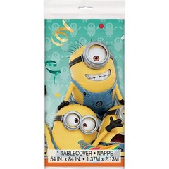 Despicable Me Table Cover Birthday Party Decor 54″ x 84″ 1 Per Package New