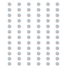 Tiz Tlloz 162 Pieces Dots Window Clings for Birds – Anti-Collision Rainbow