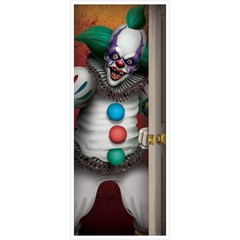 Beistle Creepy Clown Door Cover – Halloween | Party Supply | Decoration
