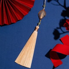 Stylish Ethnic Tassels Pendant Polyester Texture for Phone and Bag Accessories