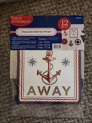 Amscan Nautical Cutouts 12pc Value Pack Party Celebration Various Prints & Sizes