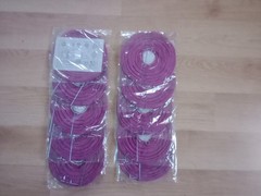 10 Pcs. Fuchsia Chinese Paper Lanterns 6″ Round