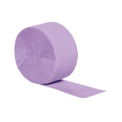 Lavender Crepe Paper 81-Foot Roll Streamers Hanging Decoration{Set of 2}