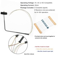 For Rail & Building Layout Model Traffic Light LED Set Vehicle With Resistors